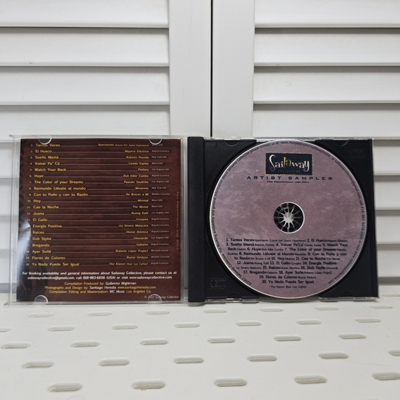 SAILAWAY Collective Latin Alternative‎ Sampler CD 2007 Promo Indie Rock Reggae - Picture 3 of 5